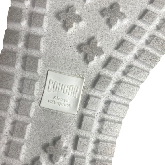 Cougar Kensington Waterproof Chelsea Rain Boots Lug Sole Platform in Sage Size 8 - Picture 5 of 8